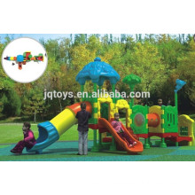 2016 enfants Parc d&#39;attractions en plein air Plastic Slide Playgrounds